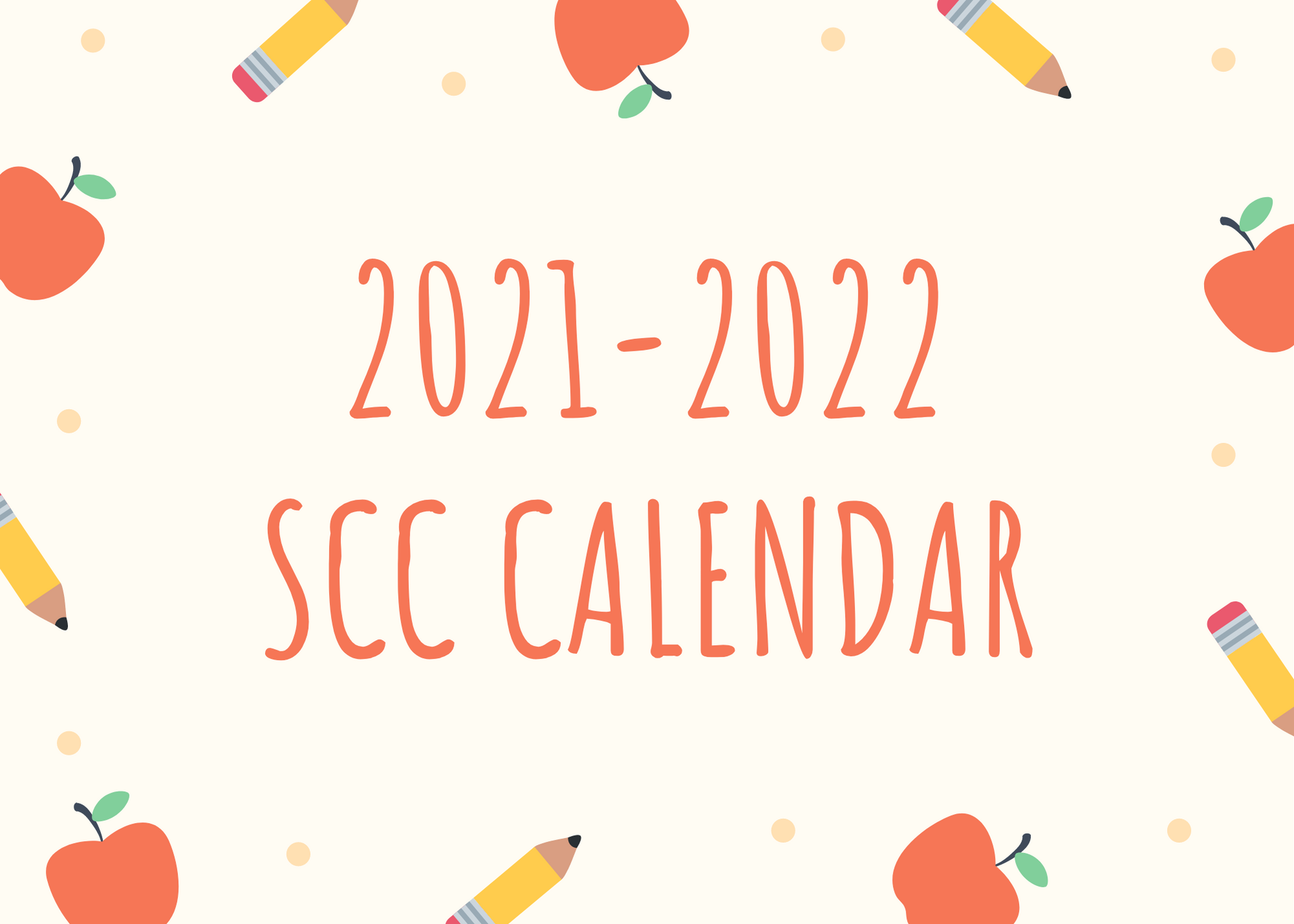 2021-2022 School Community Council Calendar