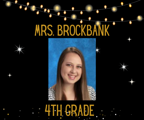 Picture of Mrs. Brockbank, fourth grade teacher