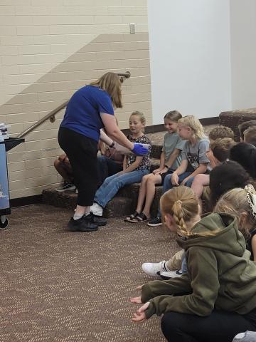 Living Planet Aquarium Visits Goshen School