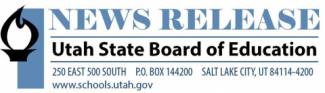 News Release Utah State Board of Education
